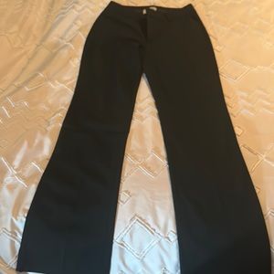 Black bootcut dress pant